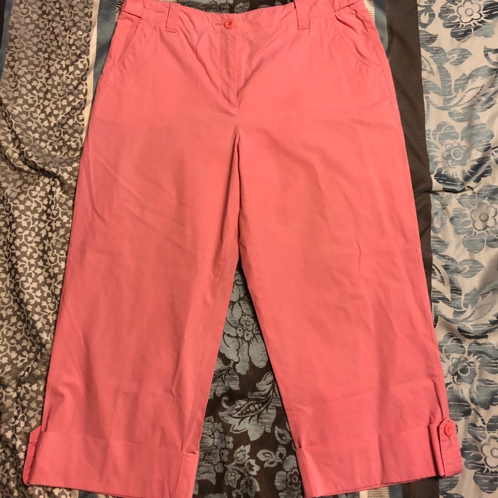 Talbots pink Capris pants